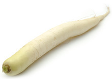 Rettich weiß