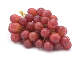 Weintrauben rot kernlos