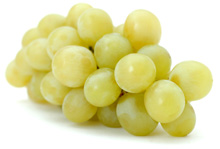 Weintrauben weiss, kernlos
